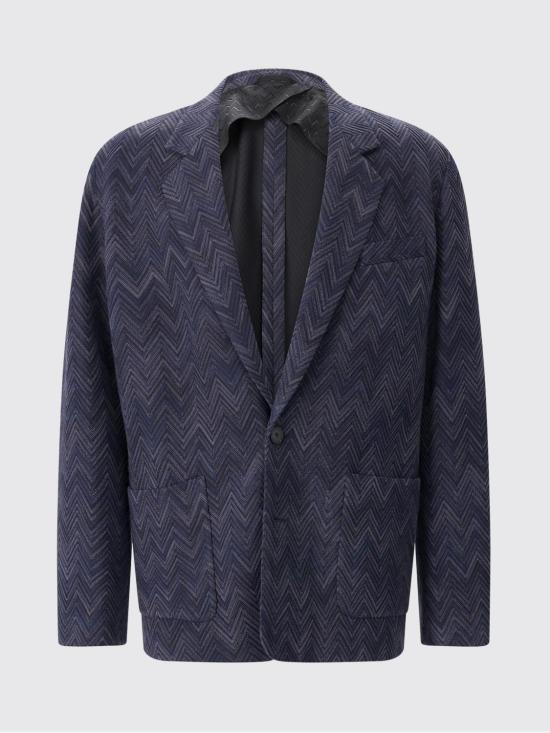 26FW 미소니 자켓 US26WF05 S91T1 Blue - MISSONI