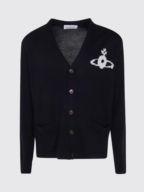 26FW 비비안웨스트우드 스웨터 2701003OY005E N401 Black - VIVIENNE WESTWOOD