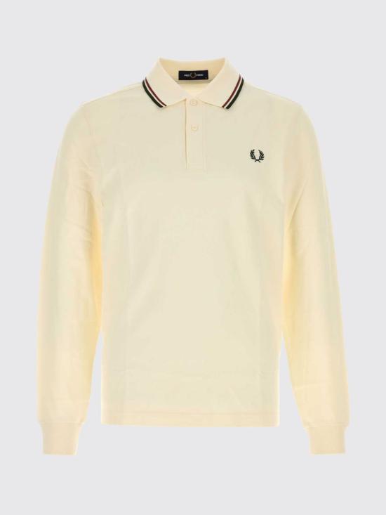 26FW 프레드페리 폴로 티셔츠 M3636 69C Ecru - FRED PERRY