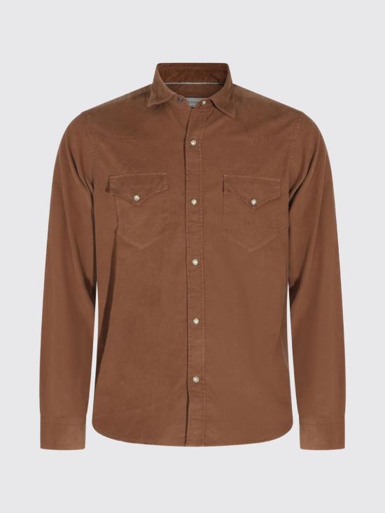 26FW 카날리 셔츠 CSL7066GM03361 501 Camel - CANALI