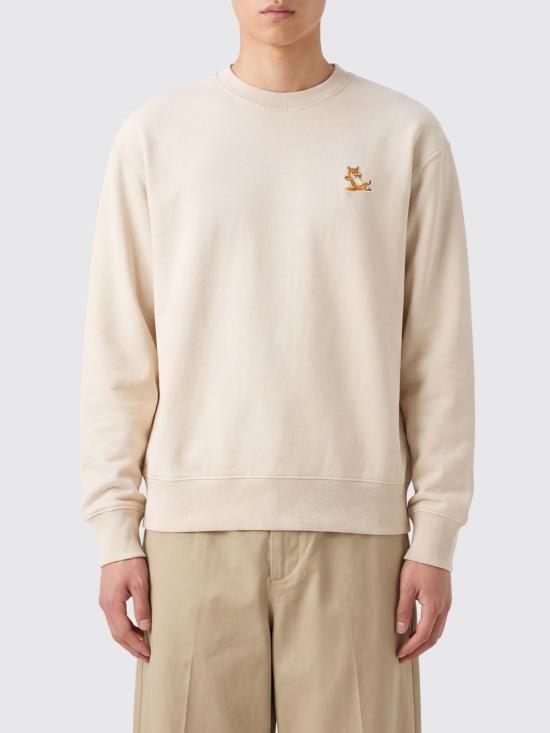 26FW 메종키츠네 긴팔 티셔츠 MRMJS14KM0341 0548 Beige