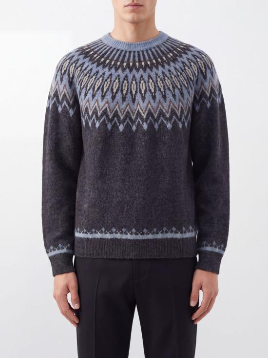 26FW 로베르토 콜리나 스웨터 263MYB12001 21 Multicolor