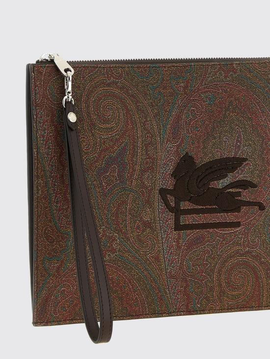 26FW 에트로 클러치/파우치 MP2C0006AA086 M0019 Brown - ETRO