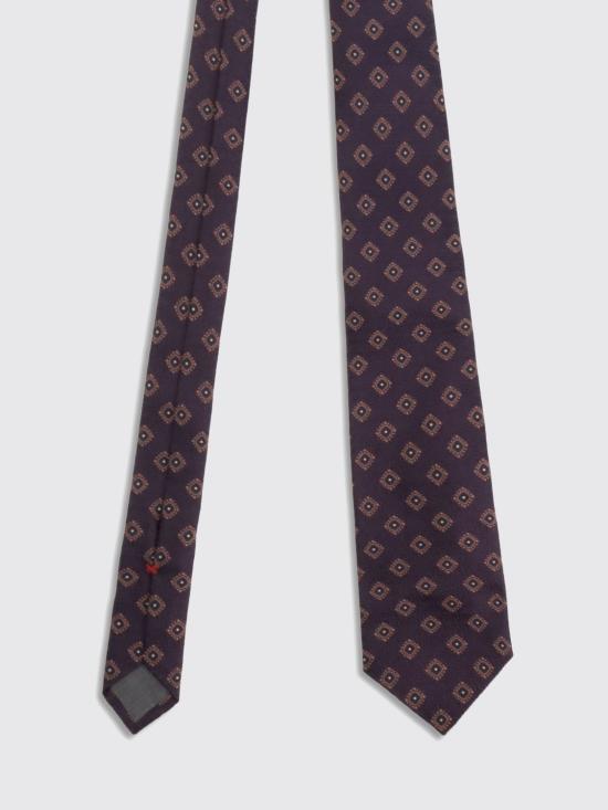 26FW 브루넬로 쿠치넬리 넥타이 MI8850018 C9071 Violet - BRUNELLO CUCINELLI