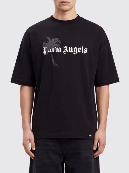 26FW 팜앤젤스 반팔 티셔츠 PAMAA003JR006 1003 Black