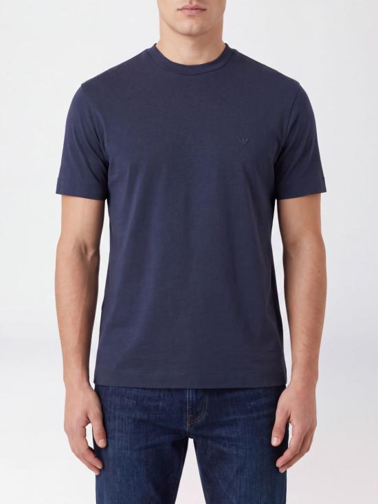 26FW 엠포리오 아르마니 반팔 티셔츠 EM006318AF10017 UB106 Blue 1