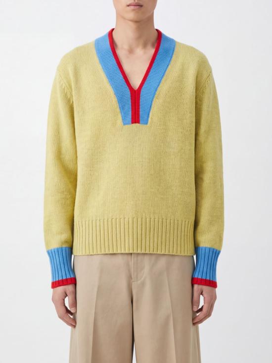 26FW JW앤더슨 스웨터 KW1534YN0520 250 Yellow