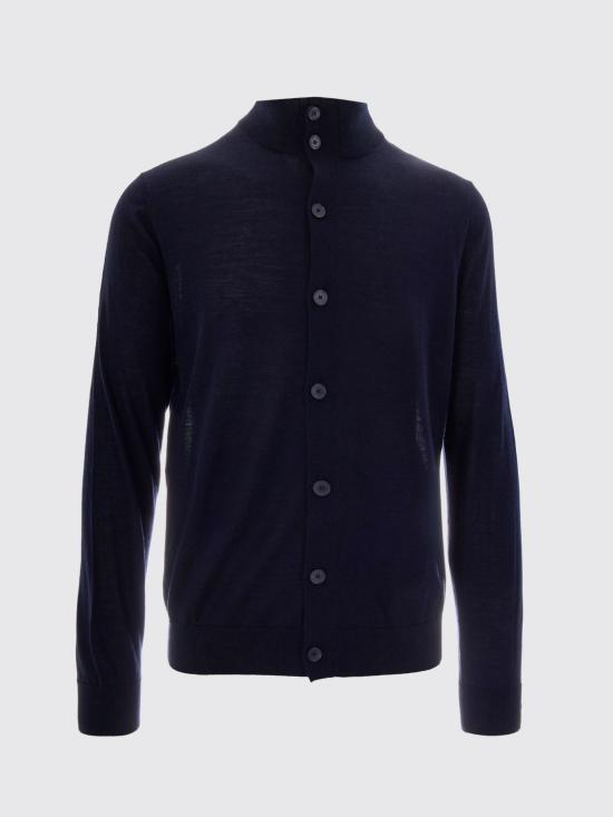 26FW 발렌타인 스웨터 B2K12616W02 13777 Navy - BALLANTYNE