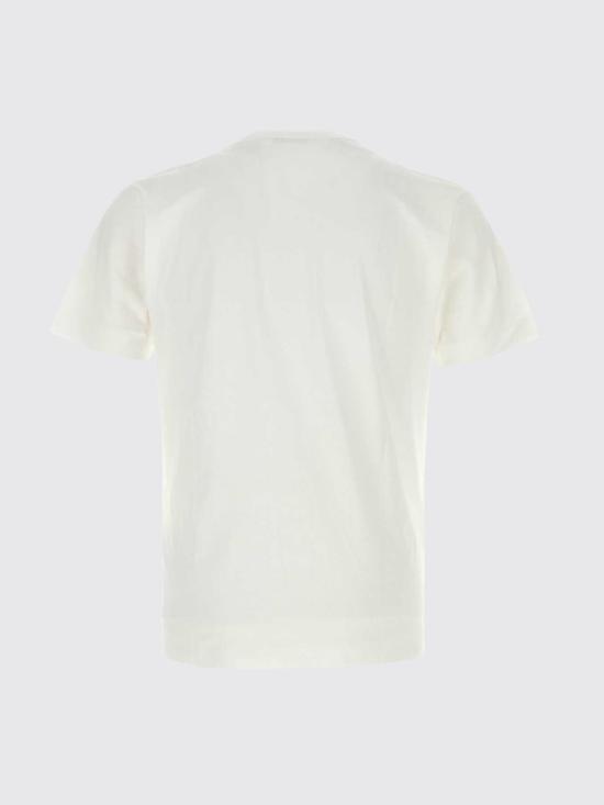 26FW 꼼데가르송 골드하트 와펜 반팔티 AXT216051 White - COMME DES GARCONS