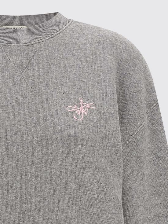 26FW JW앤더슨 긴팔 티셔츠 JW0238PG1905 945 Grey - JW ANDERSON