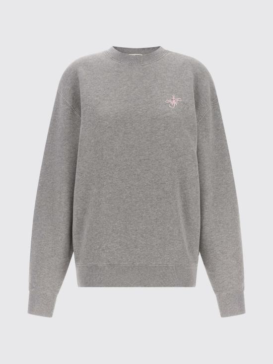 26FW JW앤더슨 긴팔 티셔츠 JW0238PG1905 945 Grey - JW ANDERSON