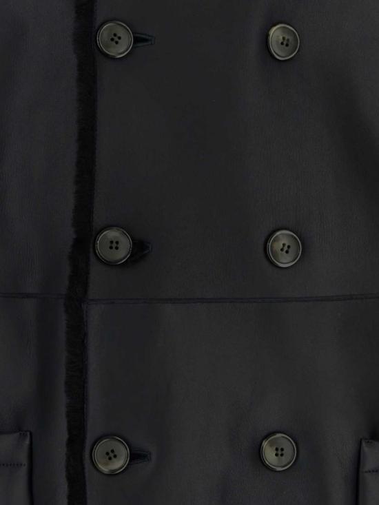 26FW 조르지오 아르마니 코트 4SB03P4SP19 922 Navy - GIORGIO ARMANI