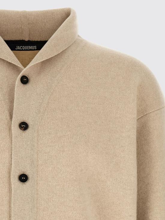 26FW 자크뮈스 스웨터 CDM00586AK00276 130 Beige - JACQUEMUS