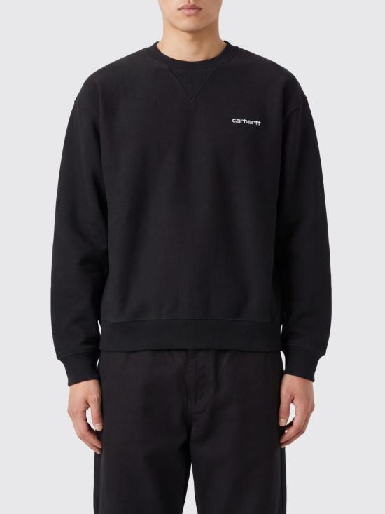 26FW 칼하트 WIP 긴팔 티셔츠 I037113 0D2XX Black