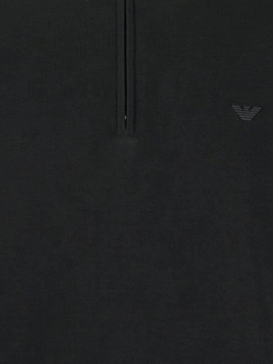 26FW 엠포리오 아르마니 폴로 티셔츠 EM004381AF23421 UC001 Black - EMPORIO ARMANI