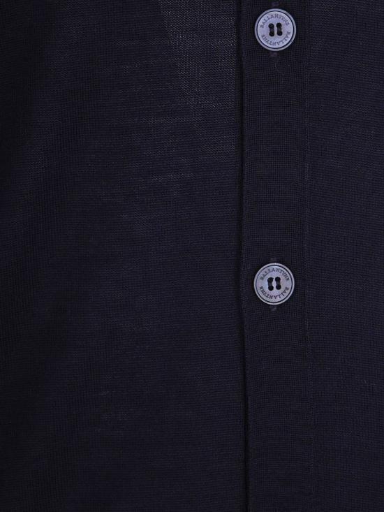 26FW 발렌타인 스웨터 B2K00116W02 13777 Navy - BALLANTYNE