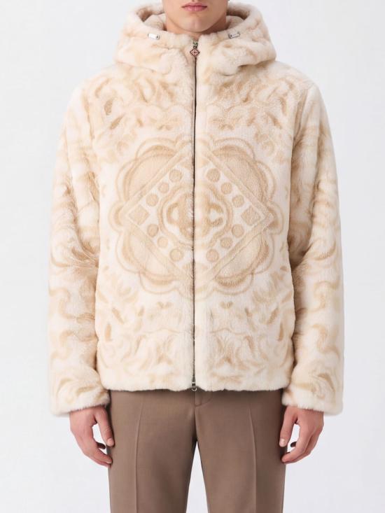 26FW 카사블랑카 자켓 MAW26OT253 01 Beige
