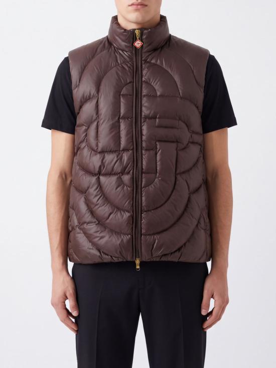 26FW 카사블랑카 베스트 MPF26OT251 01 Brown