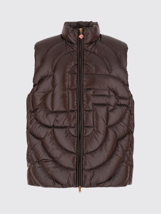 26FW 카사블랑카 베스트 MPF26OT251 01 Brown - CASABLANCA