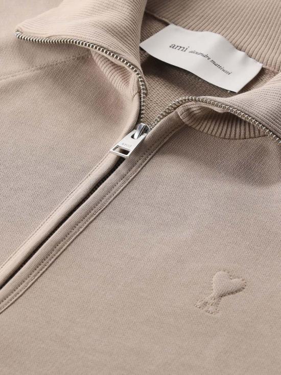 26FW 아미 긴팔 티셔츠 USW798747 A184 Beige - AMI