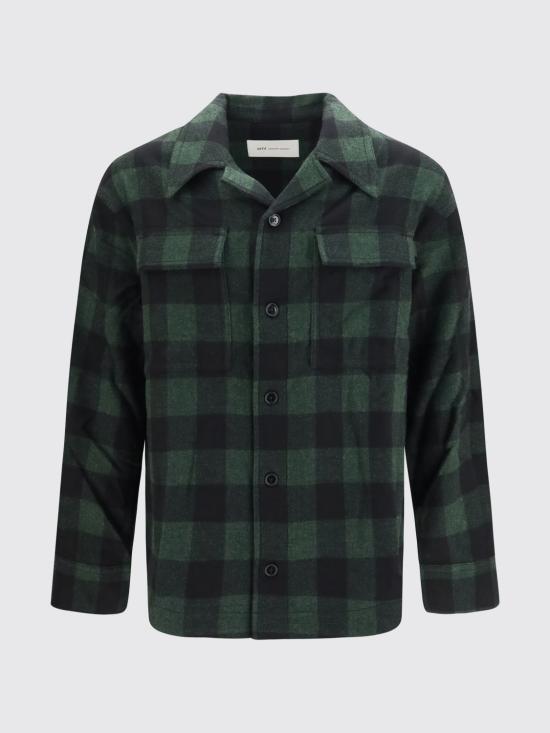 26FW 아미 자켓 USH875WV0220A 258 Green - AMI