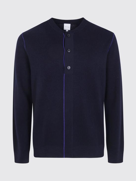 26FW 폴 스미스 스웨터 M1R993ZW03257 49 Blue - PAUL SMITH