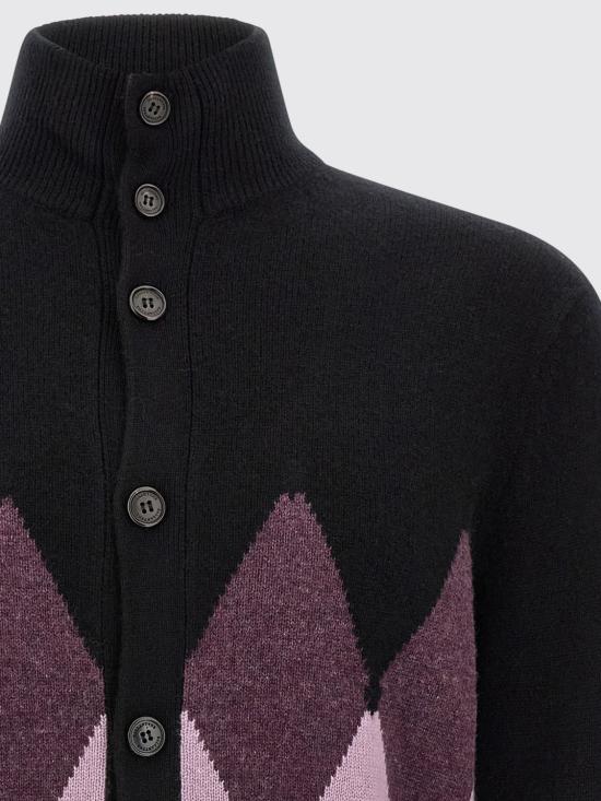 26FW 발렌타인 스웨터 B2K1467K0A8 95517 Black - BALLANTYNE