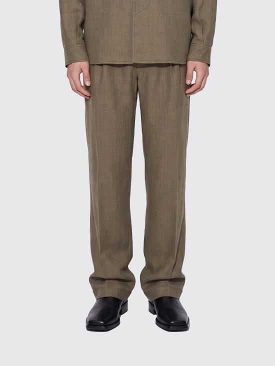 26FW 아워레가시 클레이 플로위 플렉 울 스틸 치노팬츠 M4264SCF Beige