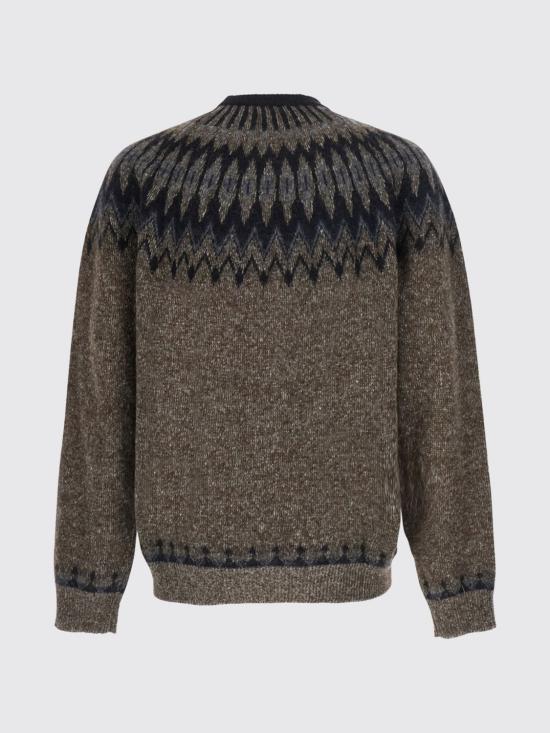 26FW 로베르토 콜리나 스웨터 263MYB12001 08 Brown - ROBERTO COLLINA