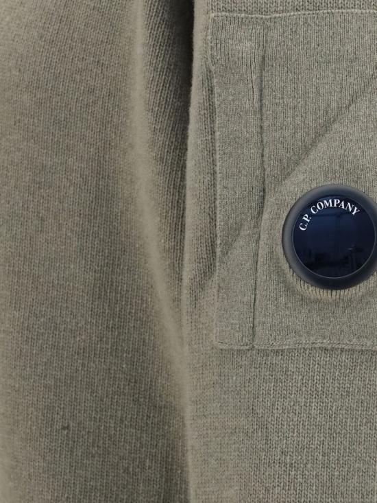 26FW 씨피 컴퍼니 스웨터 21CMKN707A110149A 356 Beige - C.P. COMPANY