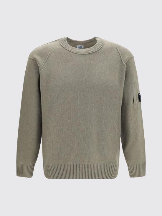 26FW 씨피 컴퍼니 스웨터 21CMKN707A110149A 356 Beige - C.P. COMPANY