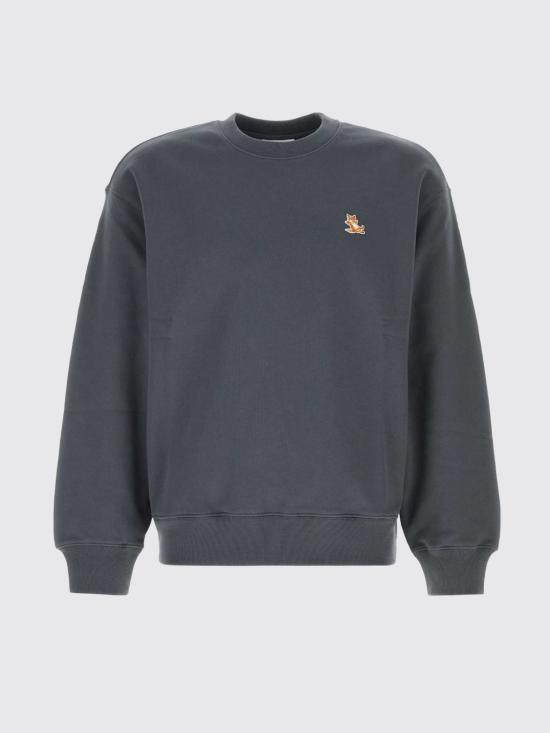 26FW 메종키츠네 긴팔 티셔츠 MRMJS14KM0341 0585 Grey - MAISON KITSUNE