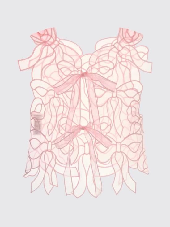 26FW 세실리아 반센 탑 226RTW11002 BLUSH Pink - CECILIE BAHNSEN
