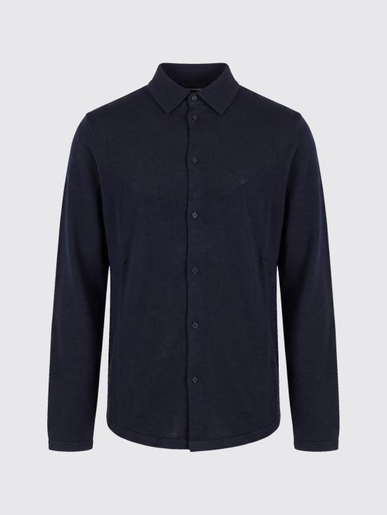 26FW 엠포리오 아르마니 셔츠 EM006240AF27805 UB118 Blue - EMPORIO ARMANI