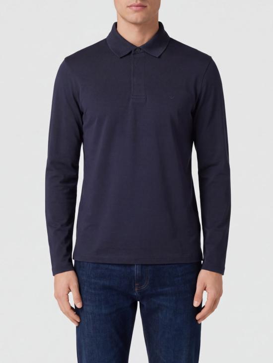 26FW 엠포리오 아르마니 폴로 티셔츠 EM004590AF10017 UB118 Blue