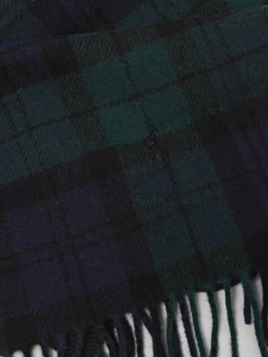 26FW 폴로 랄프로렌 클래식 플래드 스카프 449959354 002 Black - POLO RALPH LAUREN