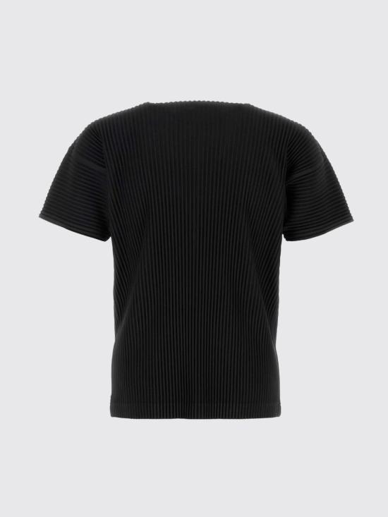 26FW 옴므 플리세 이세이 미야케 반팔 티셔츠 HP68JK520 15 Black - HOMME PLISSE' ISSEY MIYAKE