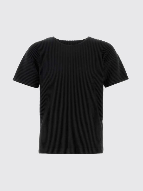 26FW 옴므 플리세 이세이 미야케 반팔 티셔츠 HP68JK520 15 Black - HOMME PLISSE' ISSEY MIYAKE