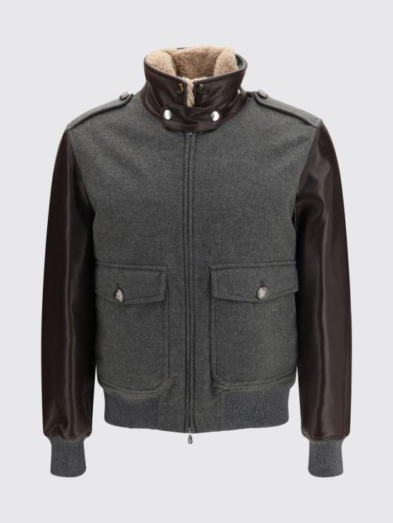 26FW 브루넬로 쿠치넬리 자켓 MM4006004 C4601 Grey - BRUNELLO CUCINELLI