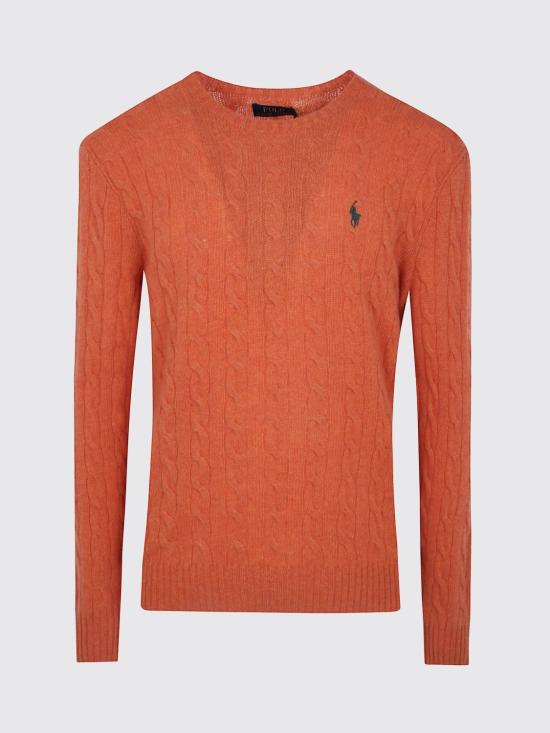 26FW 폴로 랄프로렌 케이블 니트 스웨터 710876762 500 Grey 2 - POLO RALPH LAUREN