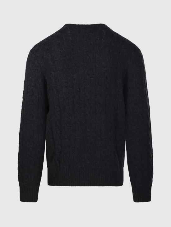 26FW 폴로 랄프로렌 케이블 니트 스웨터 710876762 013 Grey 1 - POLO RALPH LAUREN