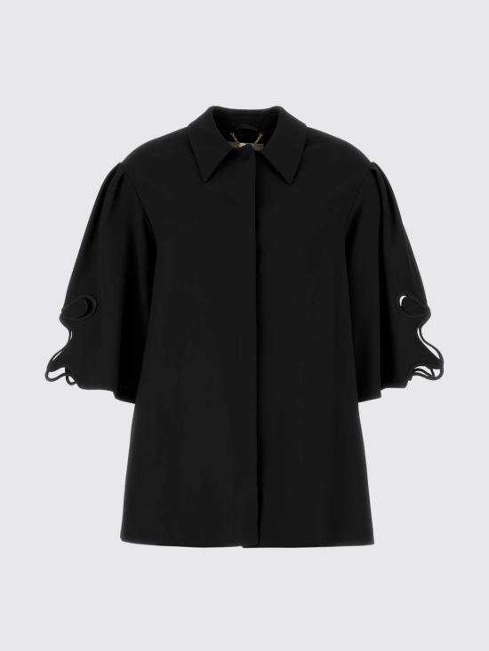 26FW 블루마린 셔츠 RF6041T31912B125A 22222 Black - BLUMARINE