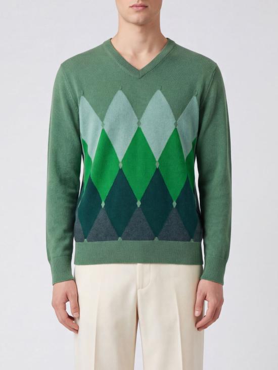 26FW 발렌타인 스웨터 B2P00112KA8 92532 Green