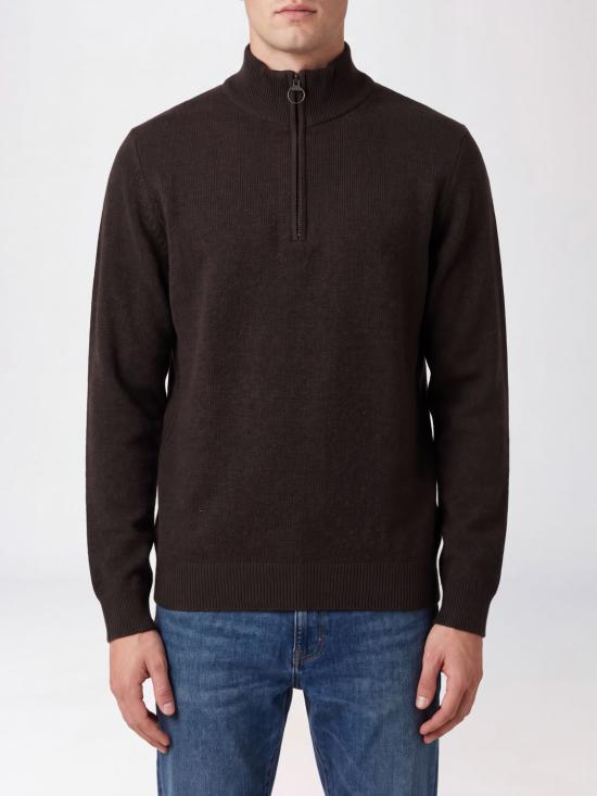 26FW 바버 스웨터 MKN0837 BR17 Brown