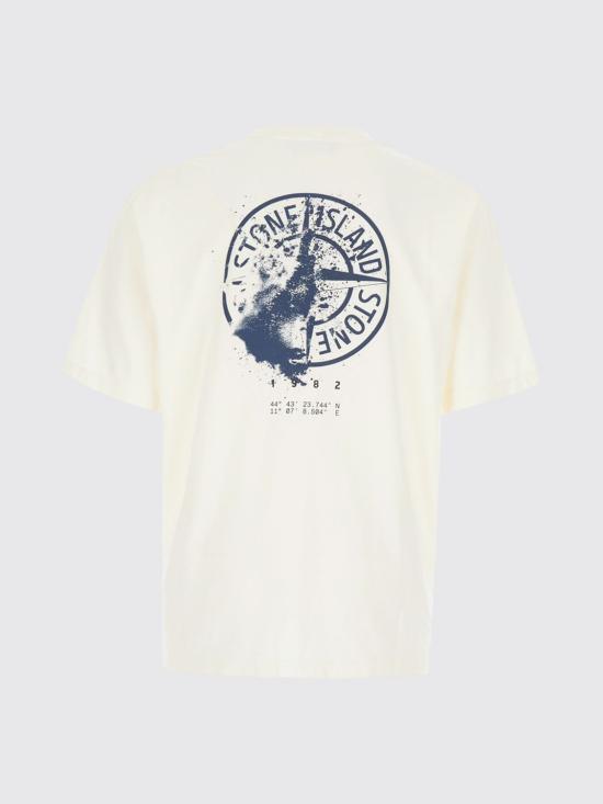 26FW 스톤 아일랜드 반팔 티셔츠 2100001S0534 V0093 White - STONE ISLAND
