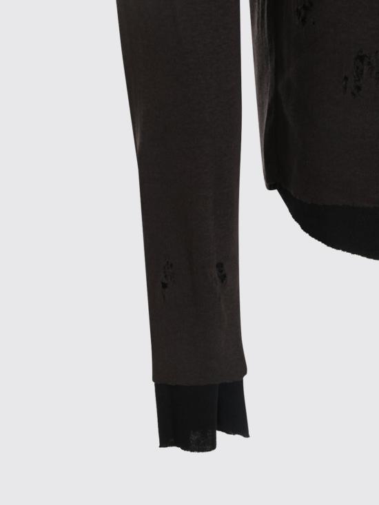 26FW 톰크롬 반팔 티셔츠 MTS96901 186 Brown - THOM KROM