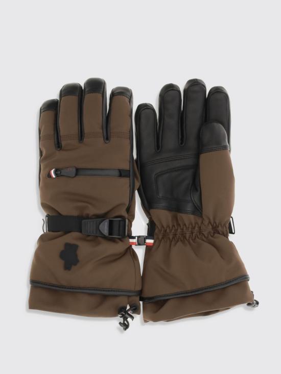 26FW 몽클레어 그레노불 패딩 글러브 L20973A00001597S5 273 Brown