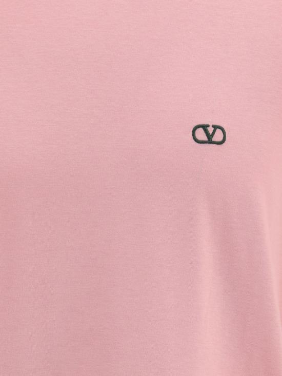26FW 발렌티노 가라바니 반팔 티셔츠 MG10VBR6 1TP Pink - VALENTINO GARAVANI