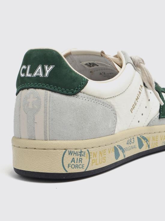 26FW 프리미아타 BSKT 바스켓 클레이 스니커즈 BSKTCLAY 7623 White - PREMIATA
