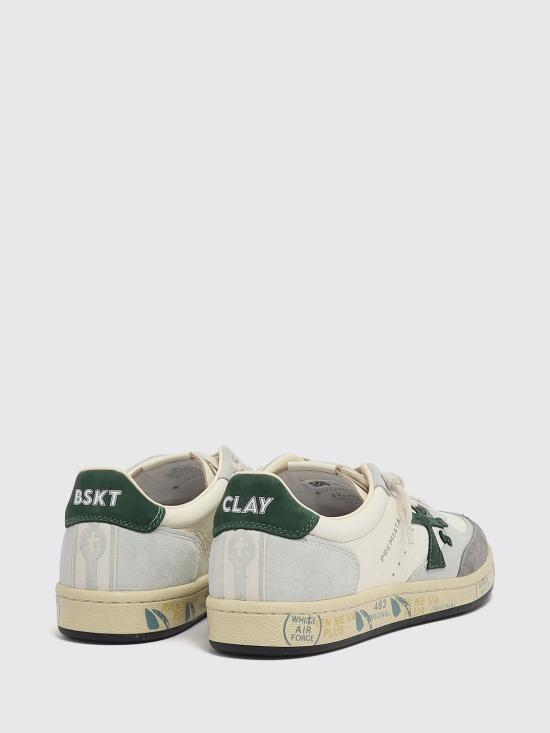 26FW 프리미아타 BSKT 바스켓 클레이 스니커즈 BSKTCLAY 7623 White - PREMIATA